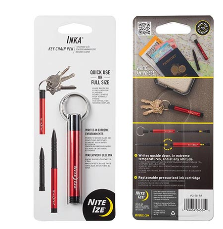 KEY CHAIN PEN RED