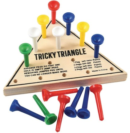 TOYSMITH WOOD PEG GAME