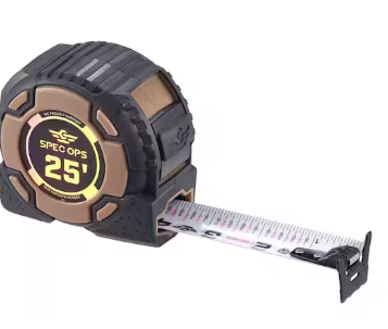TAPE MEASURE 25' HI-VIS MAGNETIC SPEC-OPS