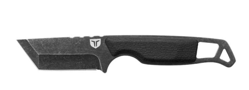 KNIFE FIXED TANTO NEKKID BLACK/BLACK W/SHEATH TRUE UTILITY