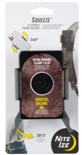 PHONE HOLDER SQUEEZE CLIPPABLE NITE IZE