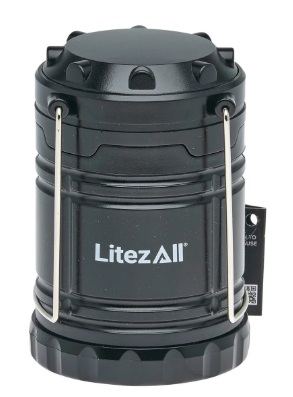 LITEZALL PULL UP LANTERN W/FLAME