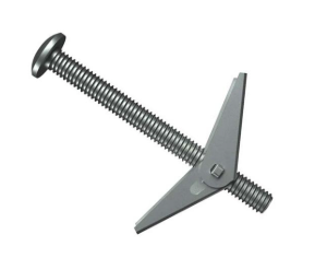 TOGGLE BOLT/WING 3/16 X 4" ZINC