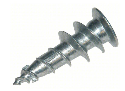 ZIP-IT JR WALLBOARD ANCHOR #6 ZINC