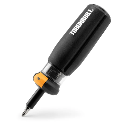 SCREWDRIVER AUTO-LOADING MULTIBIT TOUGHBUILT