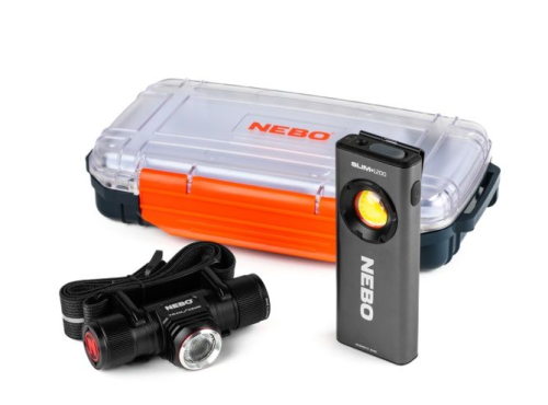 NEBO TRAVEL KIT W/WATERPROOF CASE