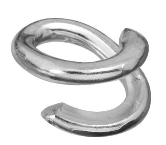 223-081 LAP LINK 1/4" ZINC