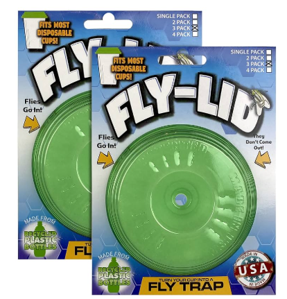 FLY-LID REUSABLE FLY TRAP BILLY-BOB PRODUCTS