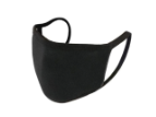 MASK REUSABLE W/ RESPIRATOR BLACK
