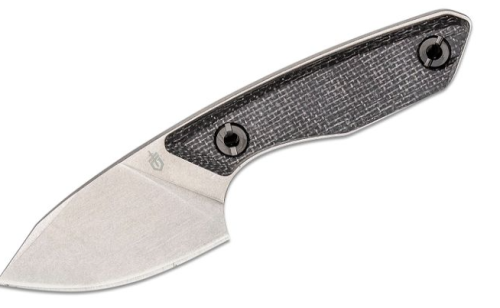 KNIFE FIXED STOWE 6" MICARTA HANDLE W/ LEATHER SHEATH GERBER