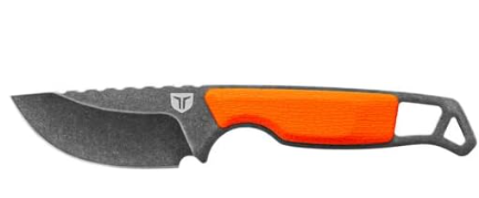 KNIFE FIXED SKINNER NEKKID BLAZE ORGANGE W/SHEATH TRUE UTILITY