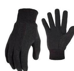 GLOVES JERSEY MINI-DOT AWP LRG