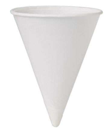 CONE WATER CUP 4OZ
