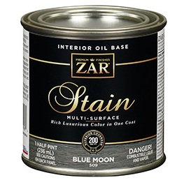 WOOD STAIN ZAR 509 BLUE MOON 1/2 PT