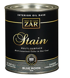 WOOD STAIN ZAR 509 BLUE MOON QT