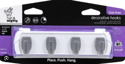 KEY RAIL 5LB WHITE/SILVER HIGH & MIGHTY HILLMAN
