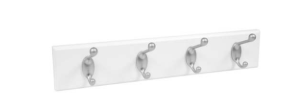 RAIL 18" WHITE/SATIN HIGH & MIGHTY HILLMAN