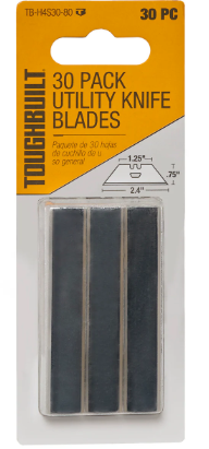 BLADE UTILITY 30PK TOUGHBUILT