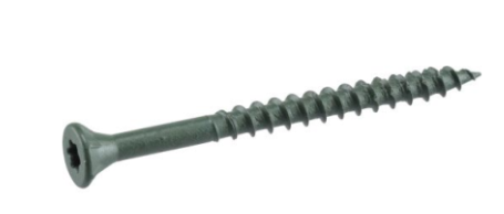 EXTERIOR SCREW GREEN 1-5/8" X 8 5 LB