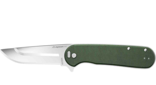 KNIFE RAZORVX3 GREEN MICARTA OUTDOOR EDGE