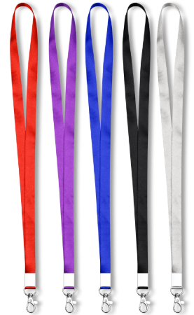LANYARD SOLID COLOR ASST