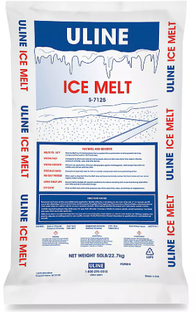 ICE MELT BAG 50# BAG ULINE