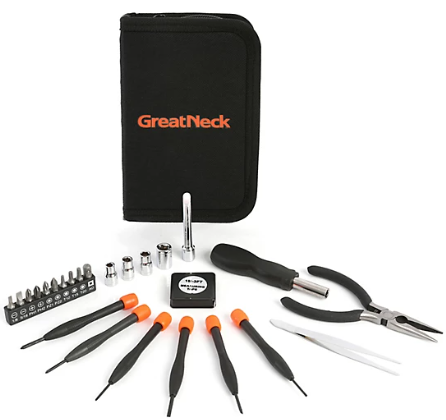 TOOL SET COMPACT 25 PC SAE/METRIC GREATNECK
