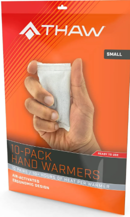 THAW HAND WARMERS 10PK DISPOSABLE