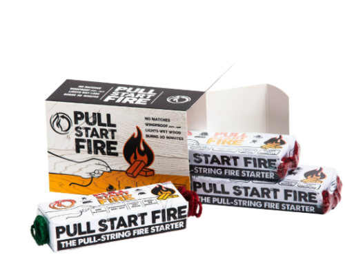 PULL START FIRE STARTER