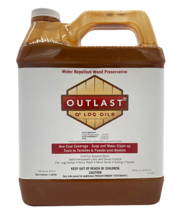 LOG OIL NATURAL BASE 5 GAL. CTA OUTLAST Q8