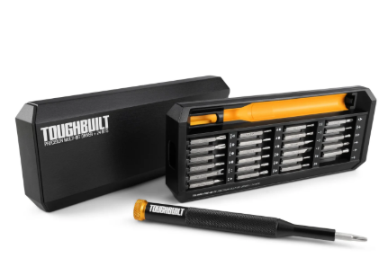 SCREWDRIVER 24-BIT PRECISION W/CASE TOUGHBUILT