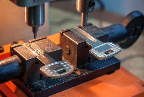 Key cutting machine