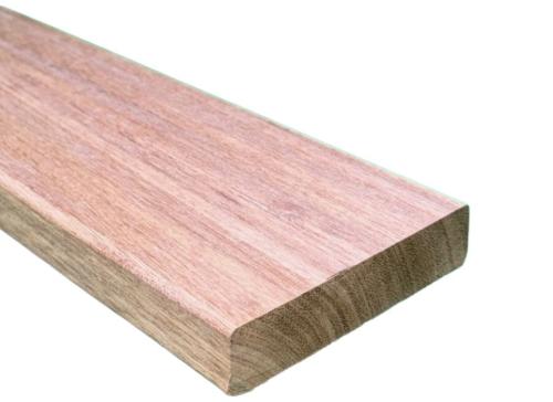 1X6 RED BALAU S4S DECKING