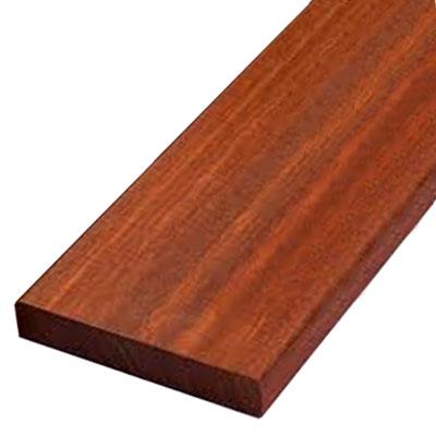 2X6 DARK RED MERANTI SQ EDGE S4S