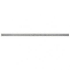 Steel Rule, 12 In, 16R, 1/2 In W, Flex