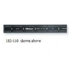 Steel Rule, 6 In, 4R, 3/4 In W