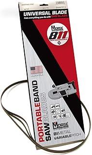 MK MORSE 44-7/8" x 1/2" x .020 x 8/11 tpi, 3-Pk, Bi-Metal Portable Band Saw Blades - ZWEP44811MC