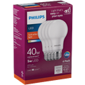 4PK 5W A19 SW LED BULB