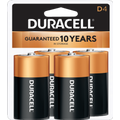 4PK D ALKALINE BATTERY