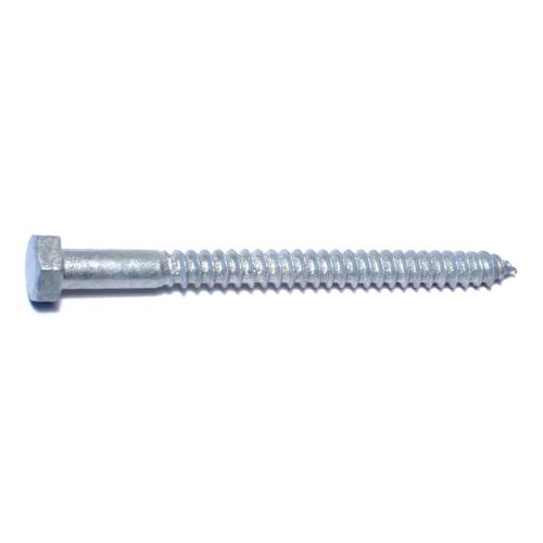 Hex LAG GALV 5/16X4