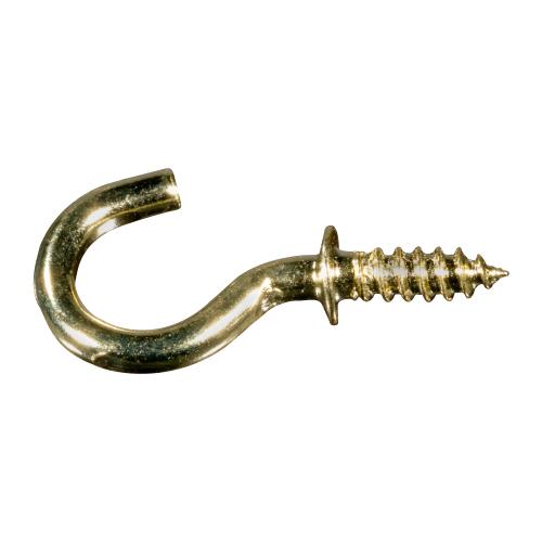 1/2 Hangmaster Cup Hooks Brass