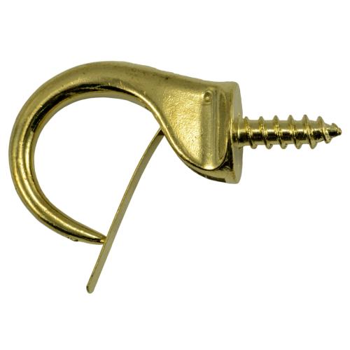 1-1/4 Hangmaster Safety Cup Hooks Brass