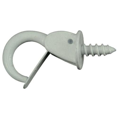 7/8 Hangmaster Safety Cup Hook White White