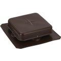 12"X12" DOMED ROOF VENT BRN 600