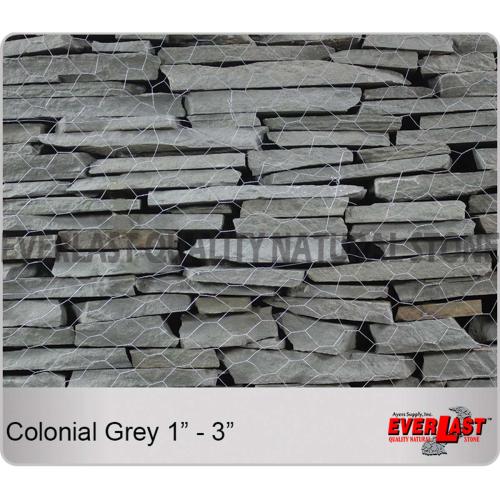 Colonial Gray Wallstone, 1-3