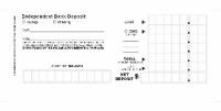 DEPOSIT TICKET 200PK