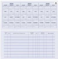 CHECK REGISTER,24PK
