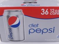 DIET PEPSI,36/12 OZ CANS/CS