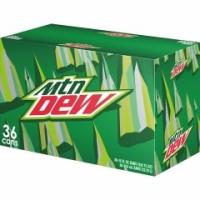 MT DEW,12 OZ CANS,36/CS