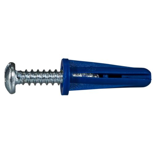 6-8x3/4 PLAS ANCHORS W/SCREWS